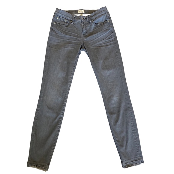 J. Crew Denim - J.Crew Toothpick Jeans Size 26 Light Gray